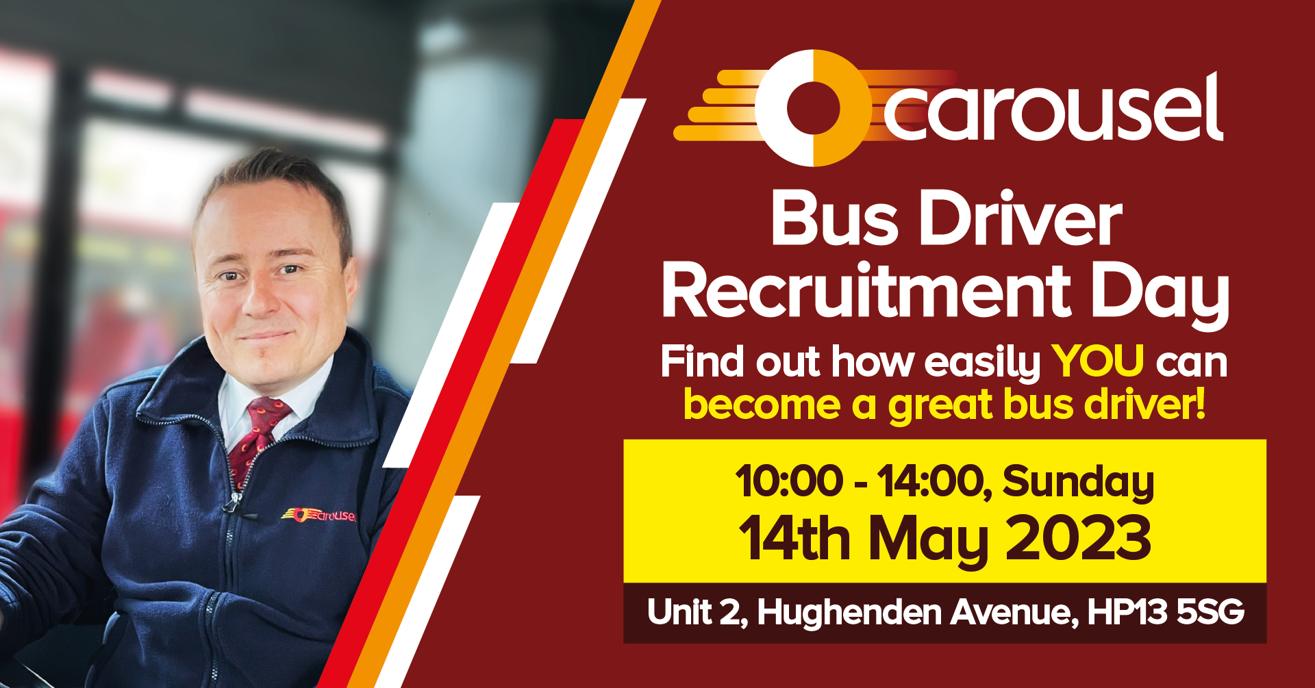 Bus Driver Recruitment Day Carousel Buses